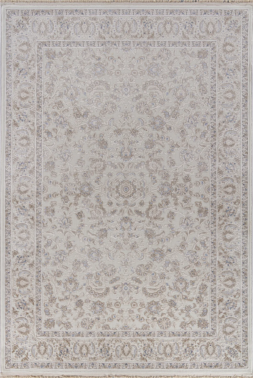 Классический ковер Jasmine 35826A - CREAM / BEIGE Heat-set Турция