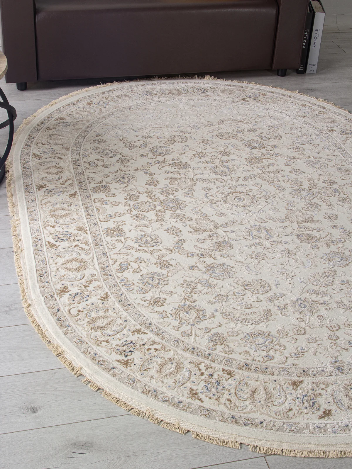 Классический ковер Jasmine 35826Z - CREAM / BEIGE Heat-set Турция