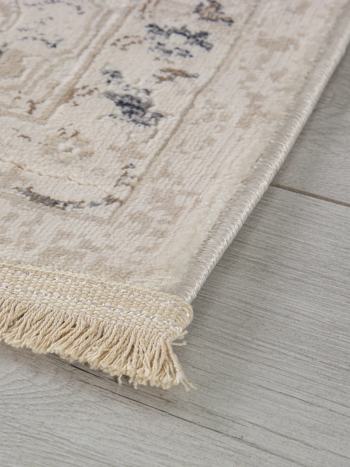 Классический ковер Jasmine 35981A - CREAM / CREAM Heat-set Турция
