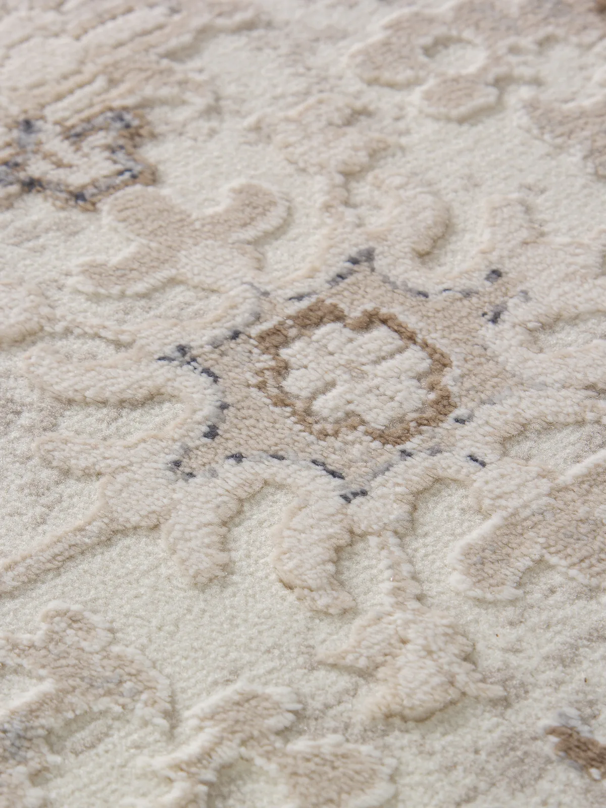 Классический ковер Jasmine 35981Z - CREAM / CREAM Heat-set Турция
