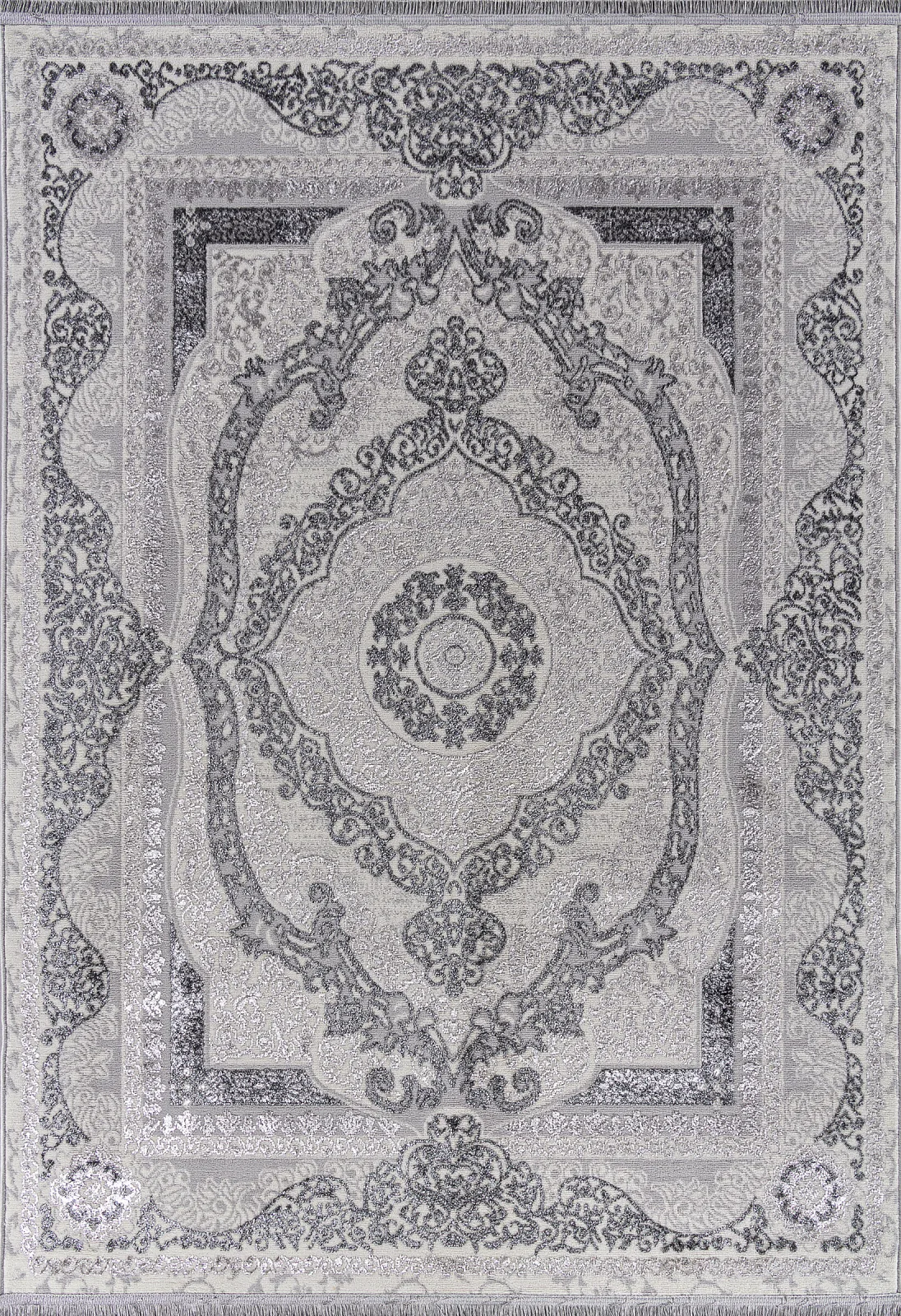 Ковер LORA 3098G - GREY / GREY