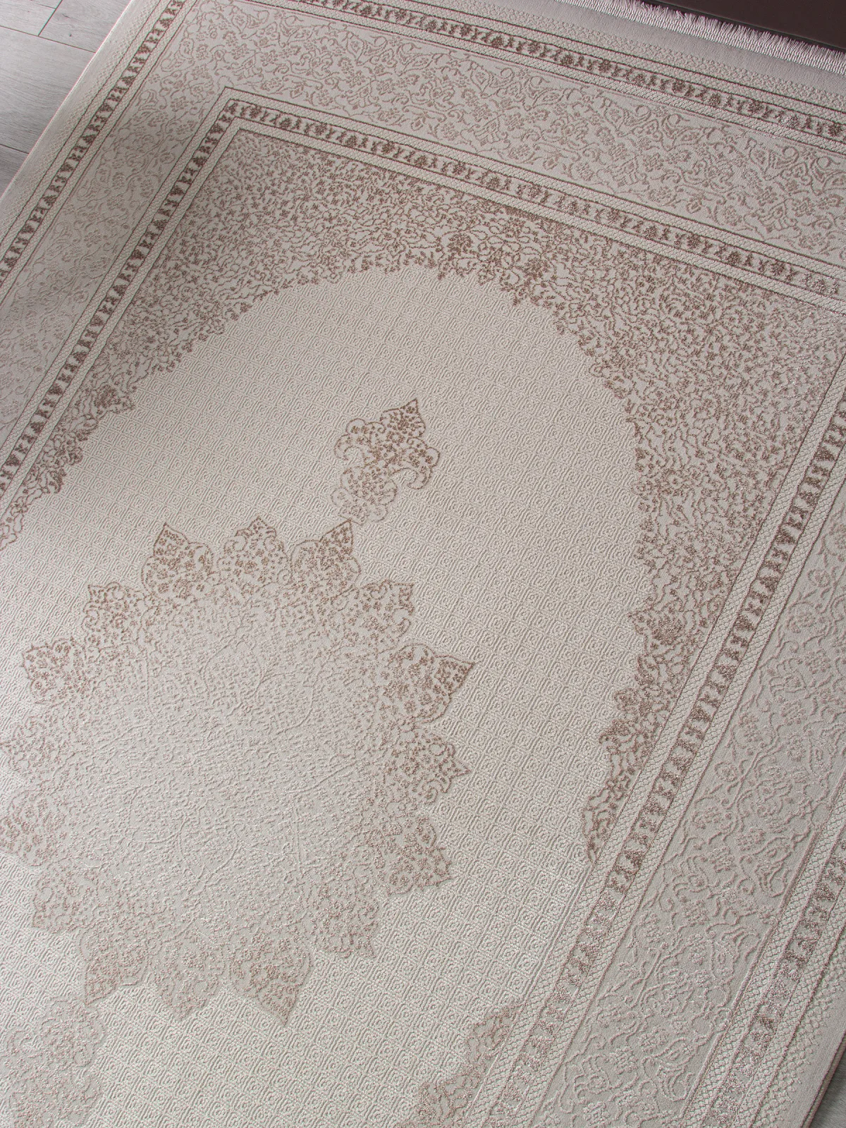 Классический ковер OASIS OC103A - CREAM / CREAM полиэстер Турция