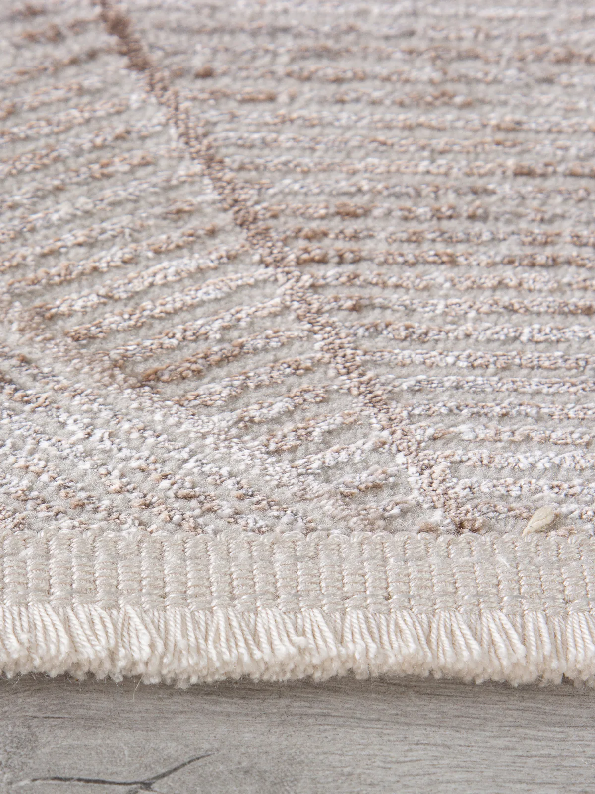 Минимализм ковер OASIS OC104A - CREAM / CREAM полиэстер Турция