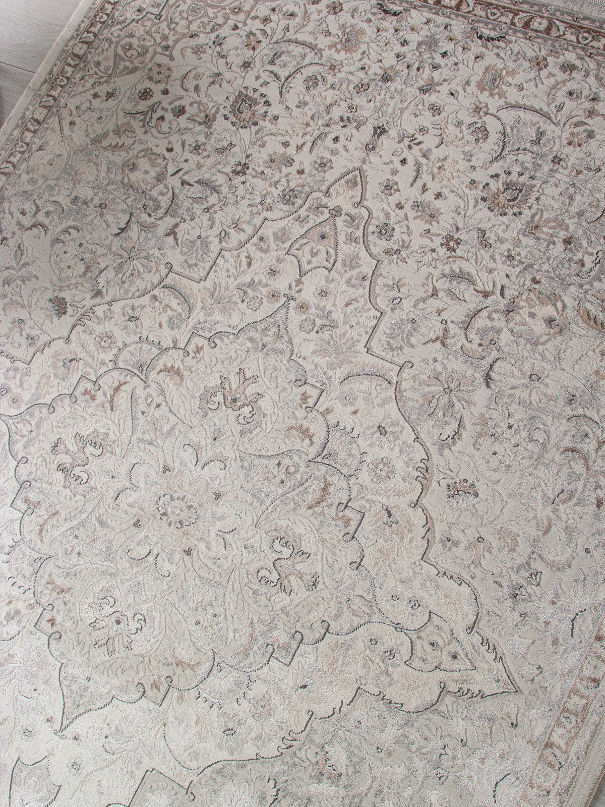 Классический ковер OASIS OC108A - CREAM / CREAM полиэстер Турция