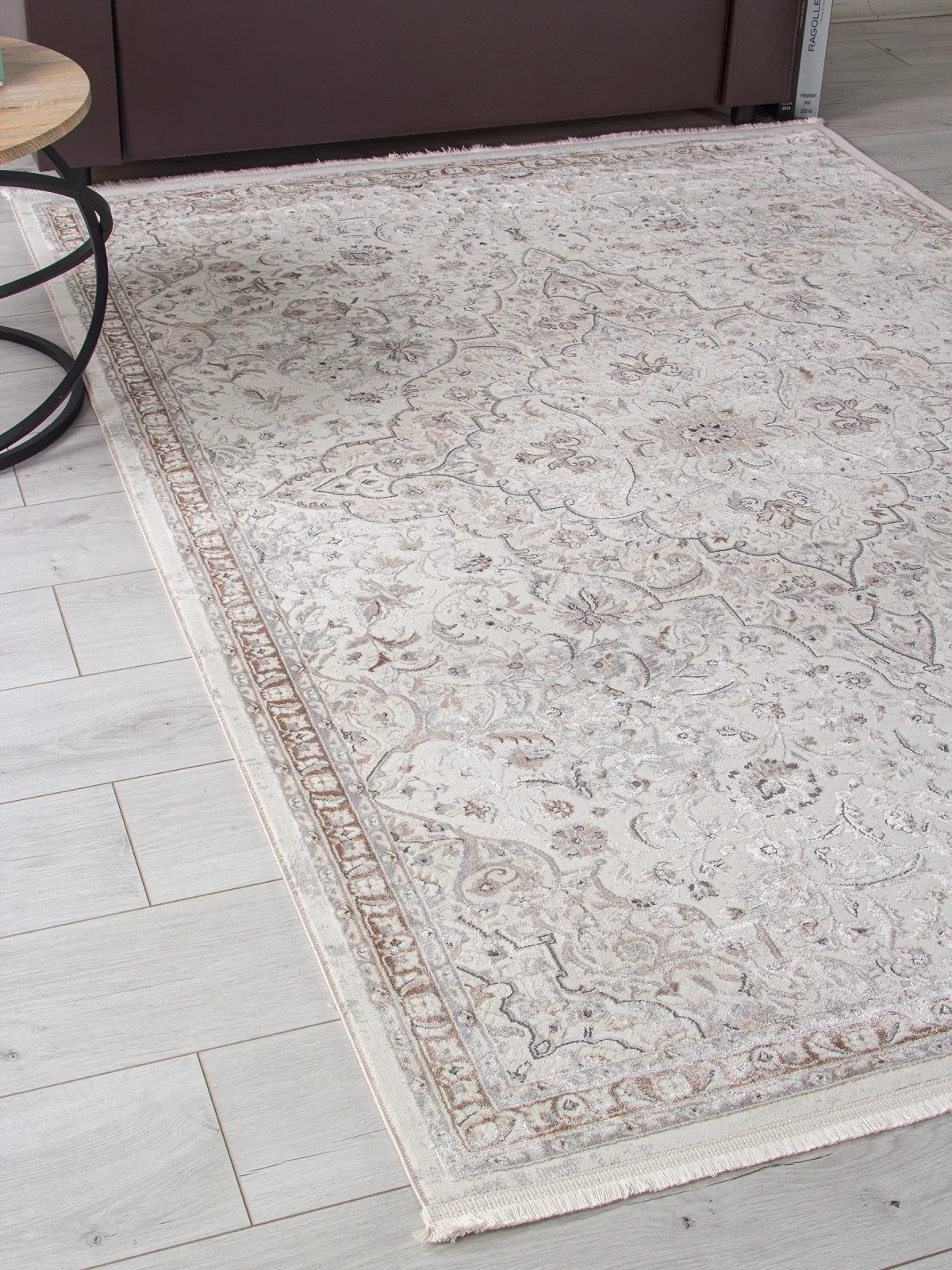 Классический ковер OASIS OC108A - CREAM / CREAM полиэстер Турция