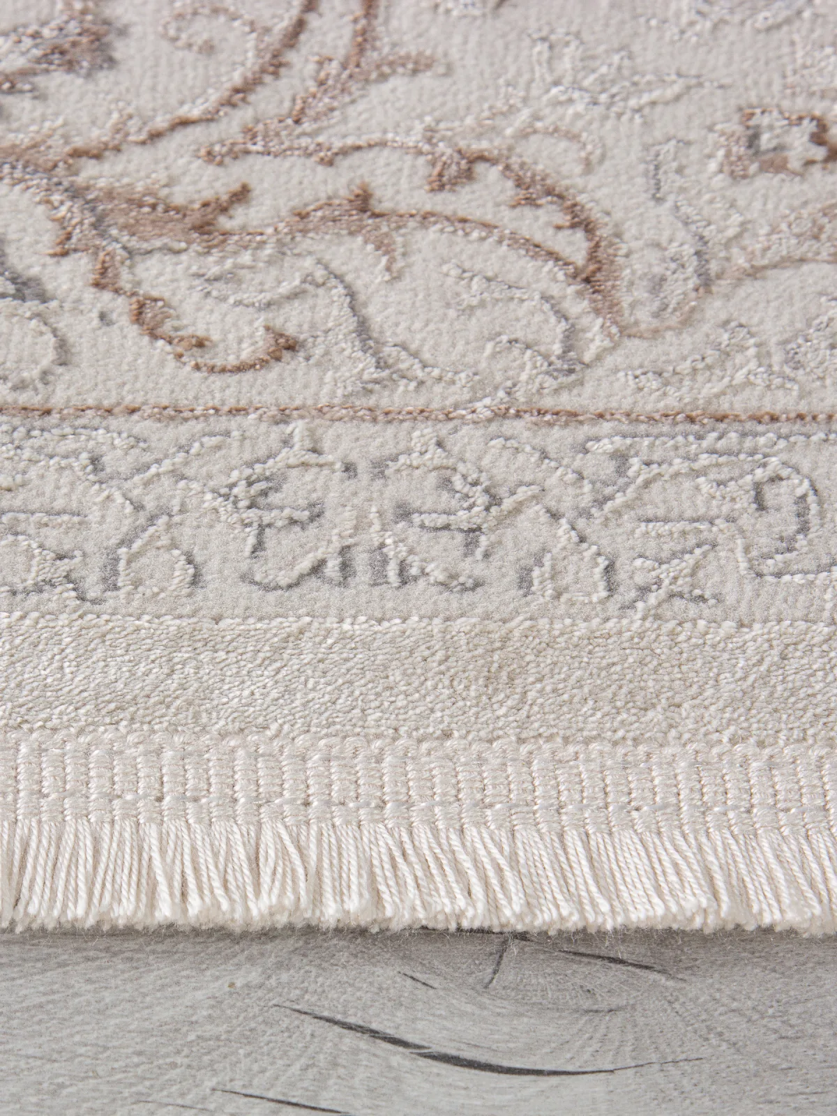Классический ковер OASIS OC102A - CREAM / CREAM полиэстер Турция