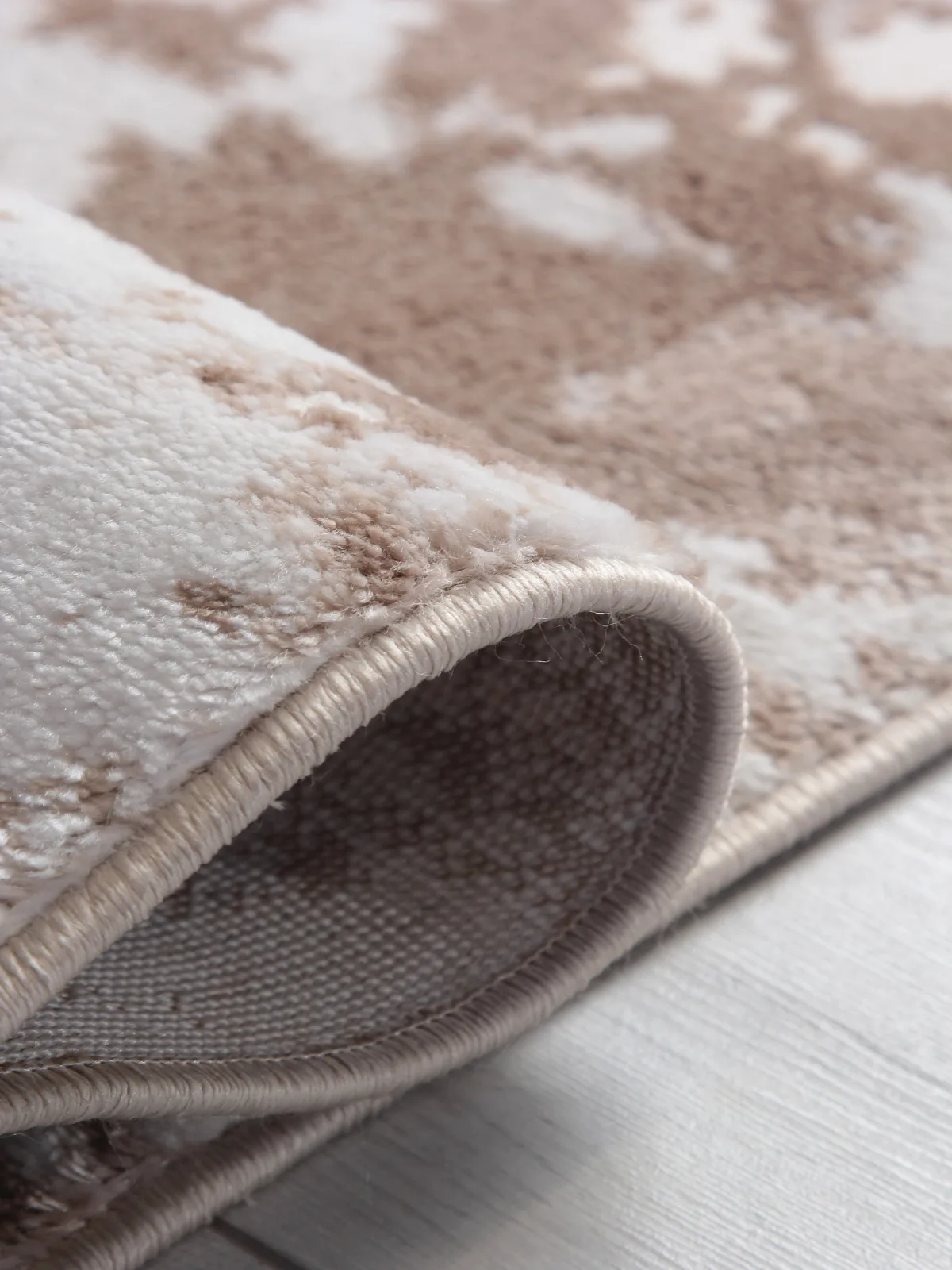 Современный ковер ALABAMA F177 - LIGHT BEIGE Heat-set Россия