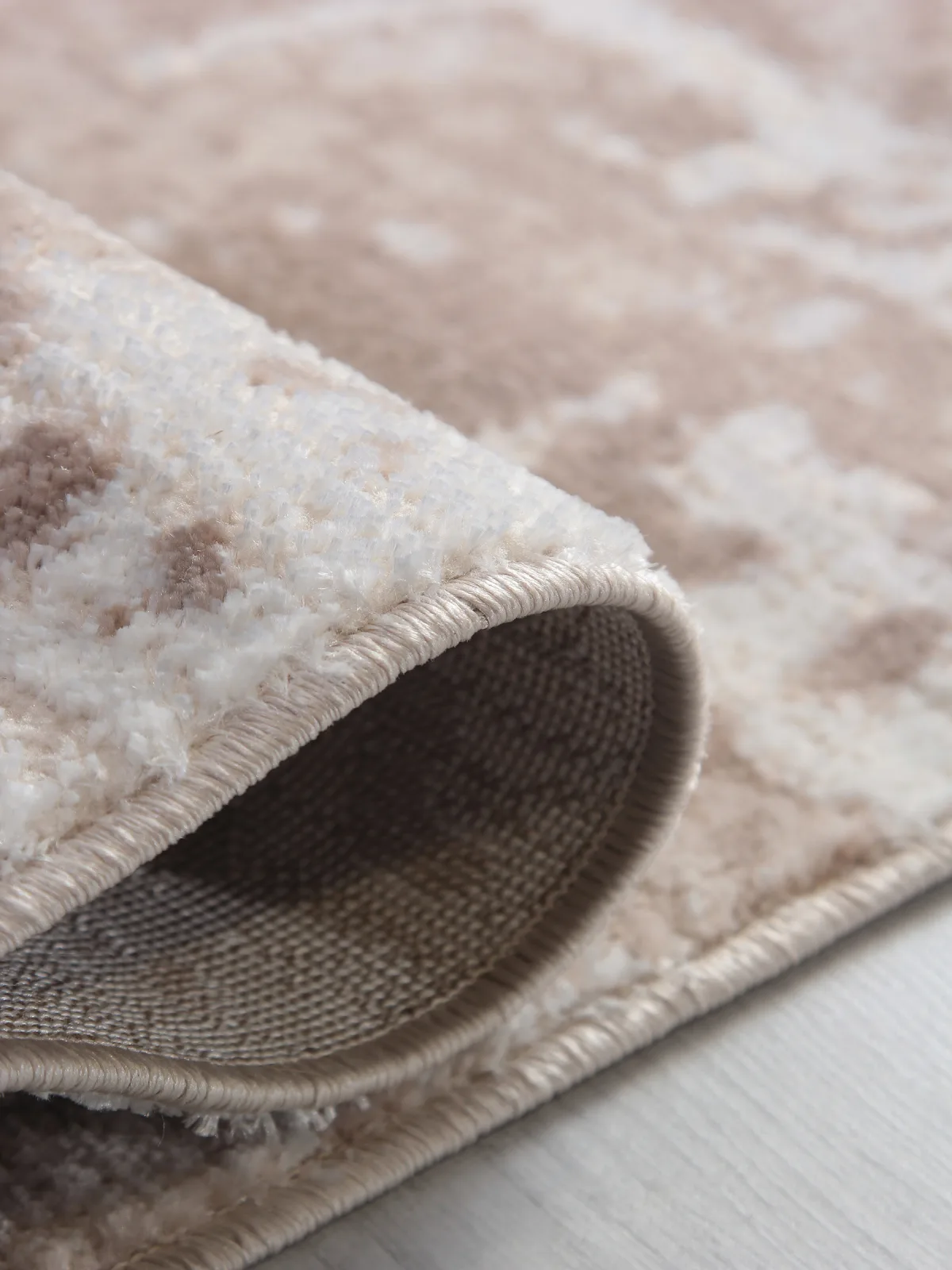 Современный ковер ALABAMA F174 - LIGHT BEIGE Heat-set Россия