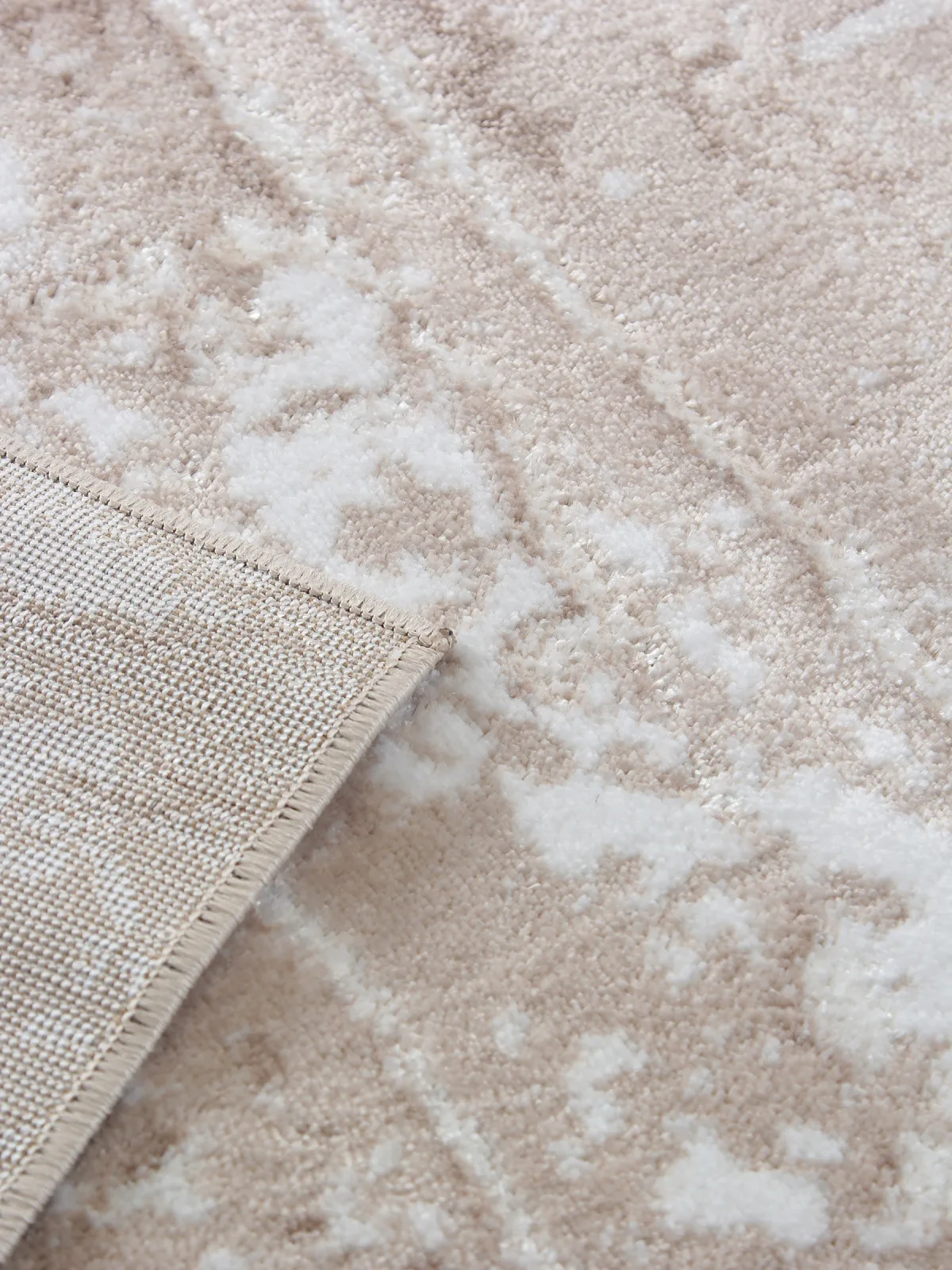 Современный ковер ALABAMA F174 - LIGHT BEIGE Heat-set Россия