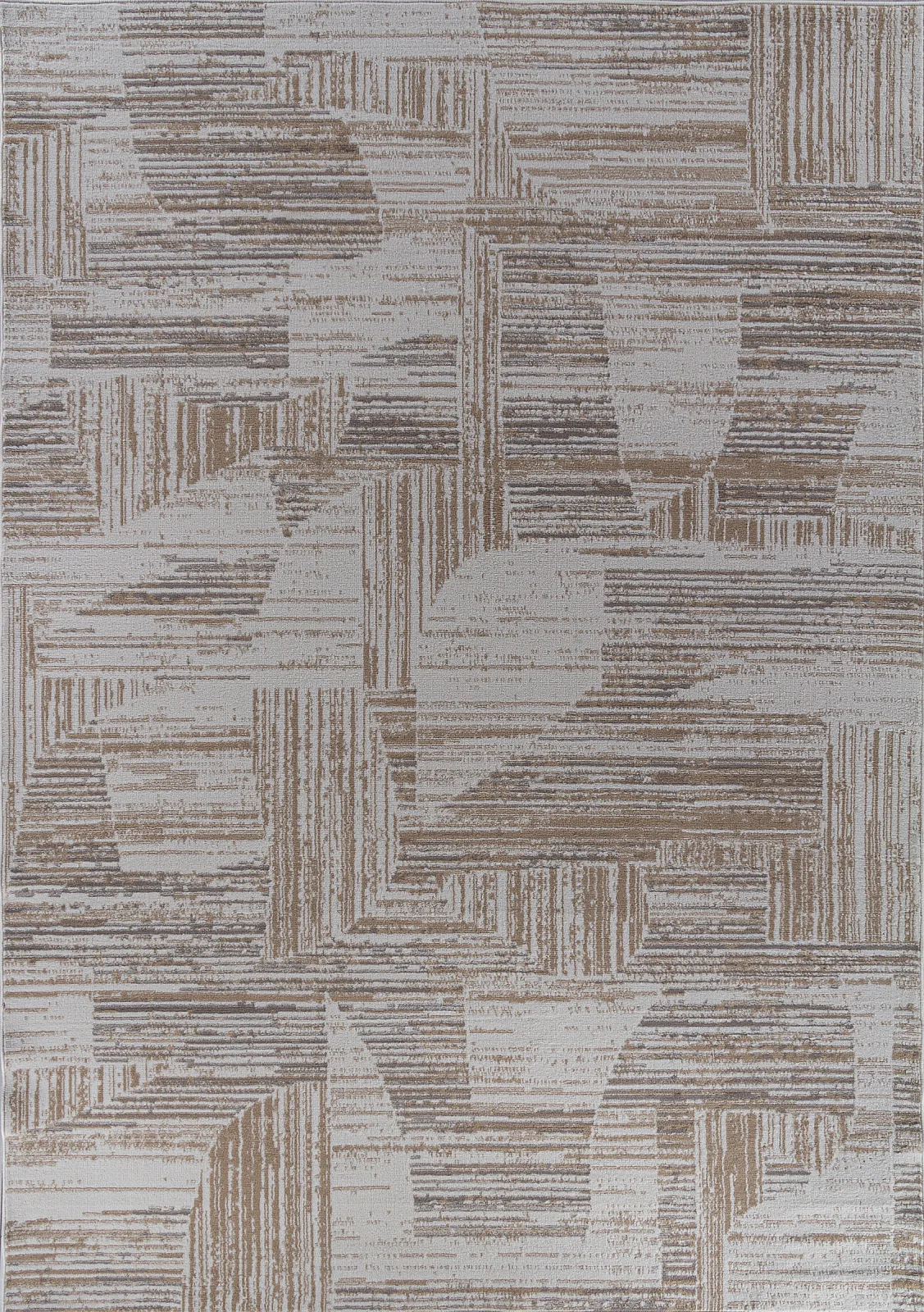 Современный ковер PRAGA 06029A - TOZ GRI / BEIGE BCF Грузия