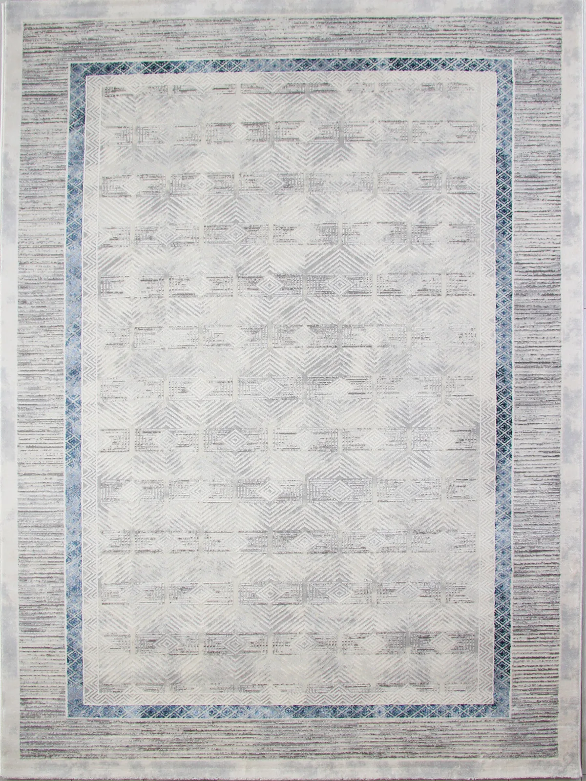 Ковер AMELI 9244B - S.L.GREY / P.D.BLUE