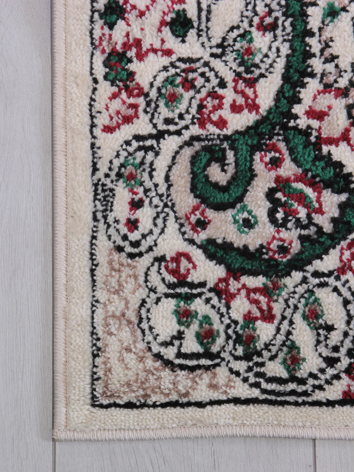 Классический ковер DARGA F670 - CREAM-RED Heat-set Россия