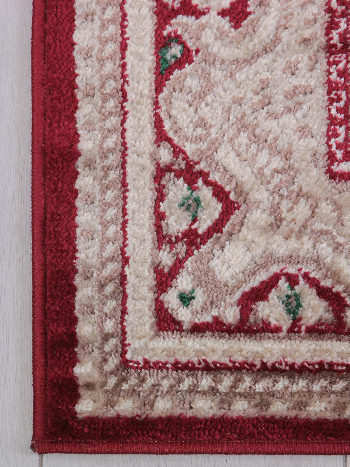Классический ковер DARGA F672 - RED-CREAM Heat-set Россия
