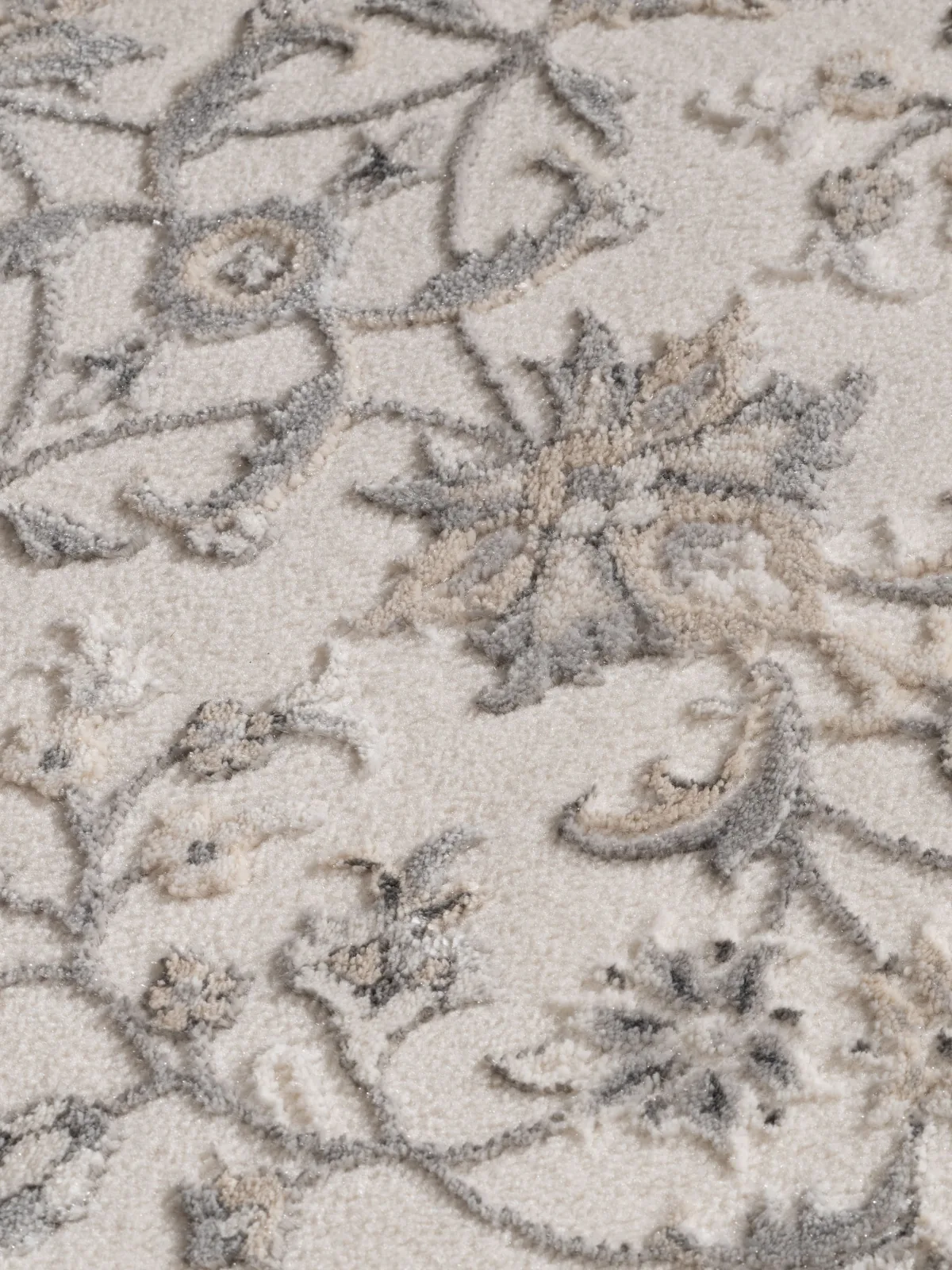Классический ковер MARDIN 27405A - BEIGE / GRAY Heat-set Турция