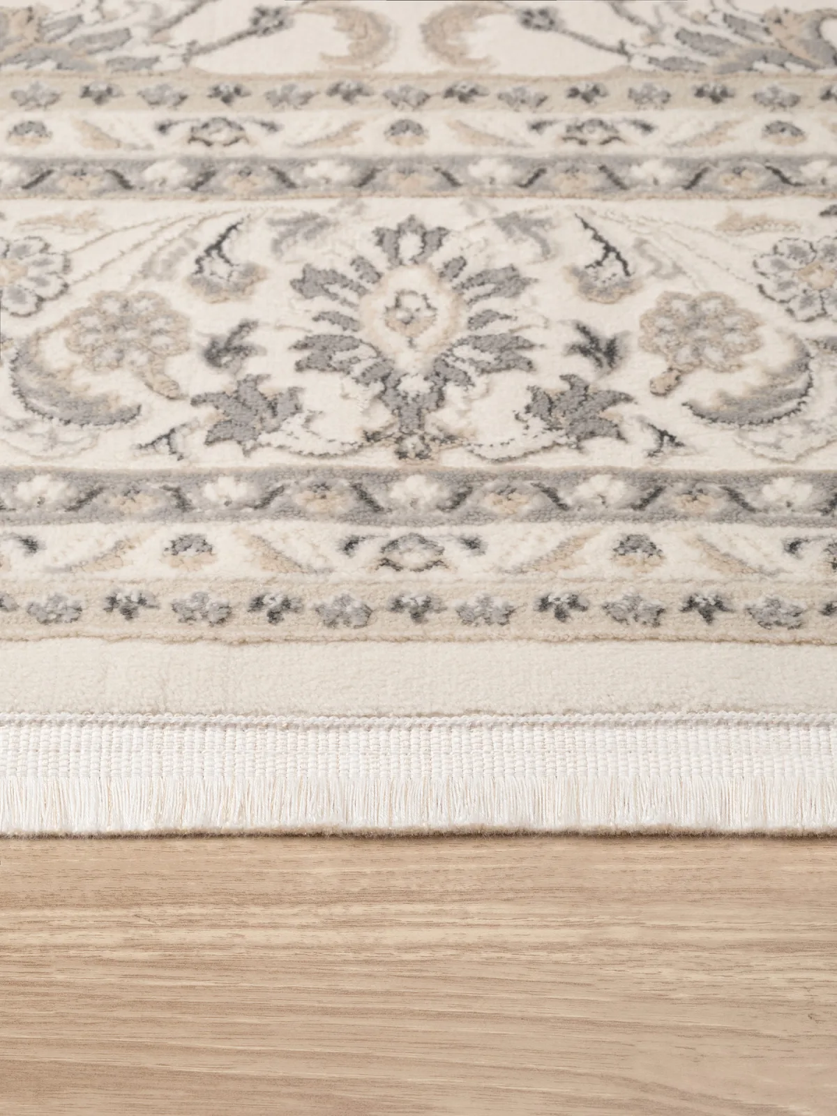 Классический ковер MARDIN 27405A - BEIGE / GRAY Heat-set Турция