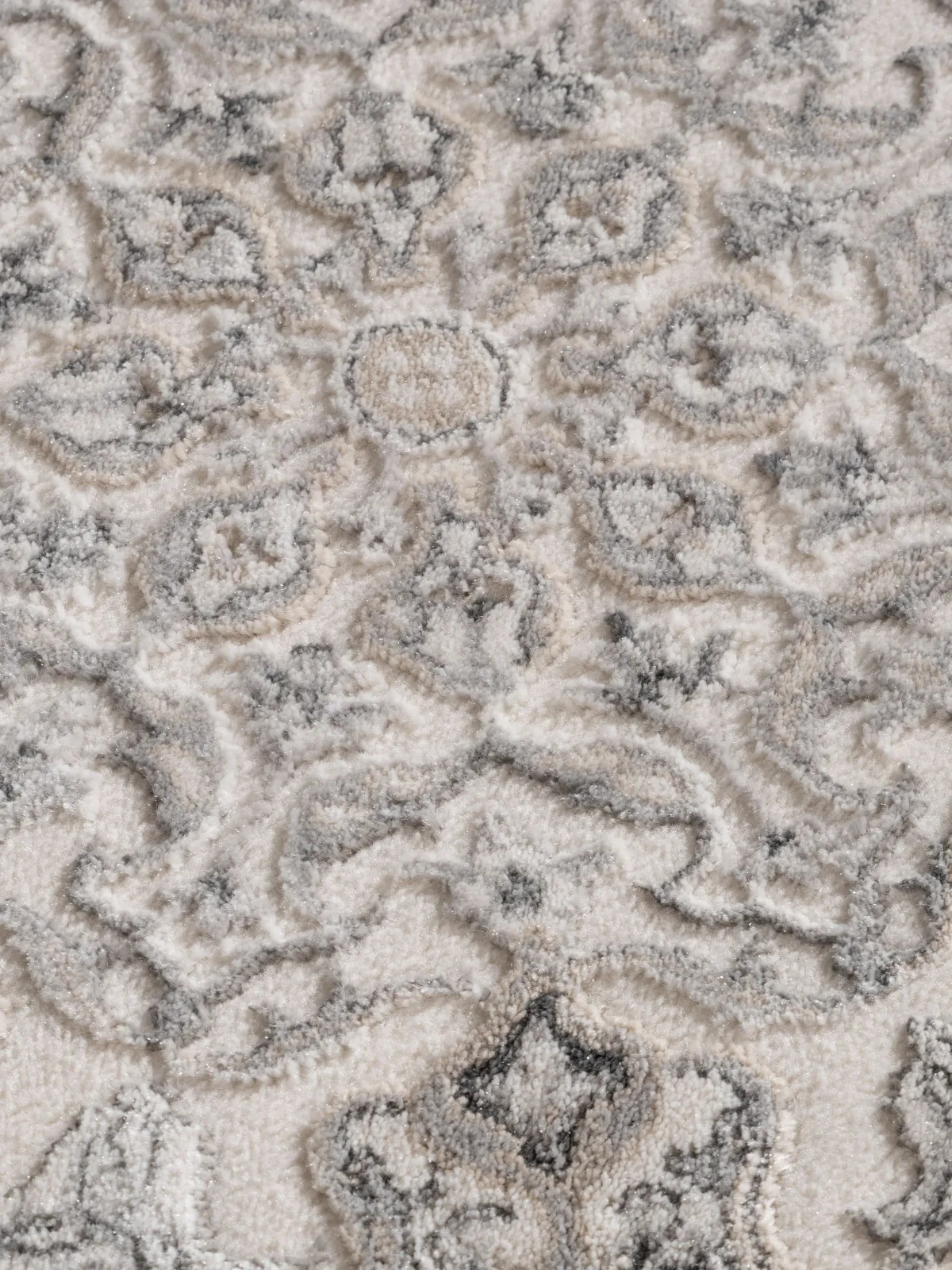 Классический ковер MARDIN 27387B - BEIGE / GRAY Heat-set Турция