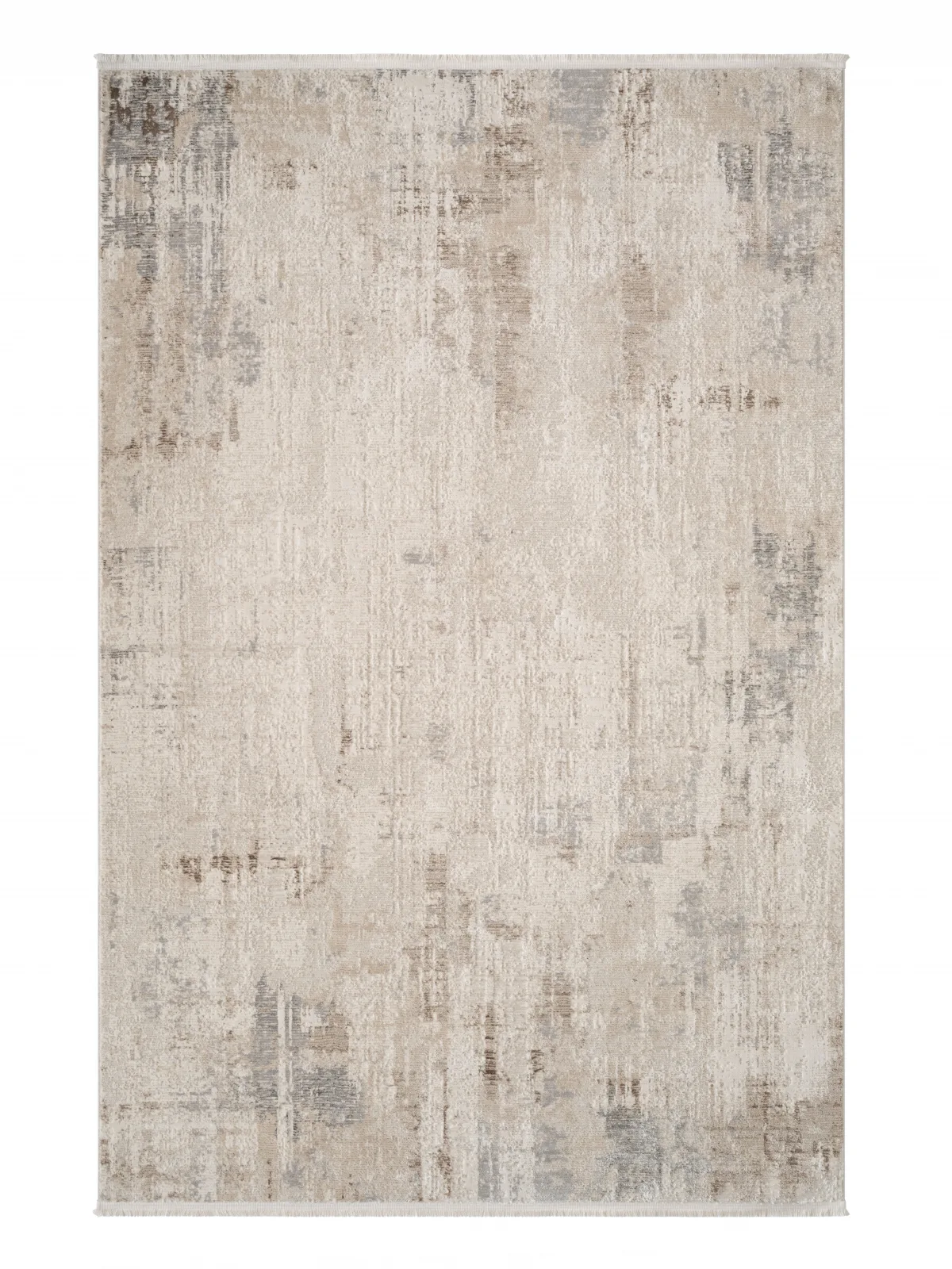 Современный ковер MARDIN 27463B - GRAY / BEIGE Heat-set Турция