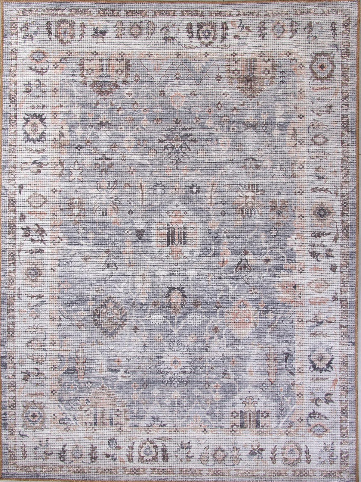 Винтажный ковер LAVIN AB695A - MULTICOLOR из полиэстера Турция