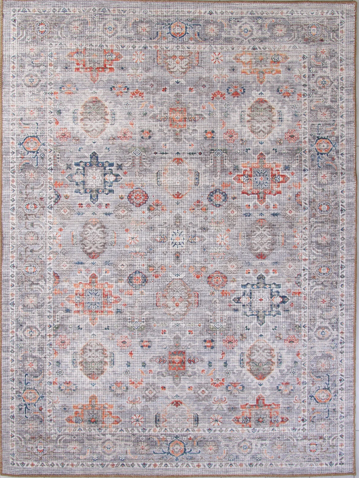 Винтажный ковер LAVIN AB805A - BEIGE / MULTI полиэстер Турция