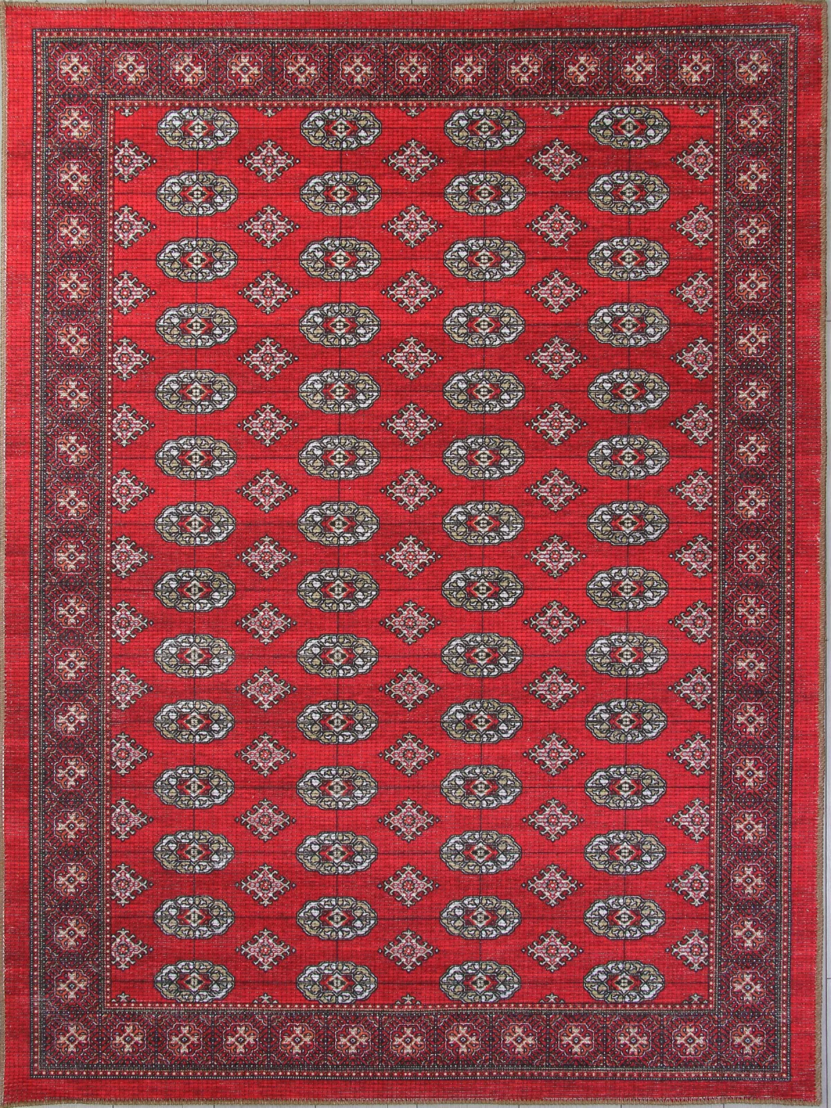 Классический ковер LAVIN AB850A - RED из полиэстера Турция