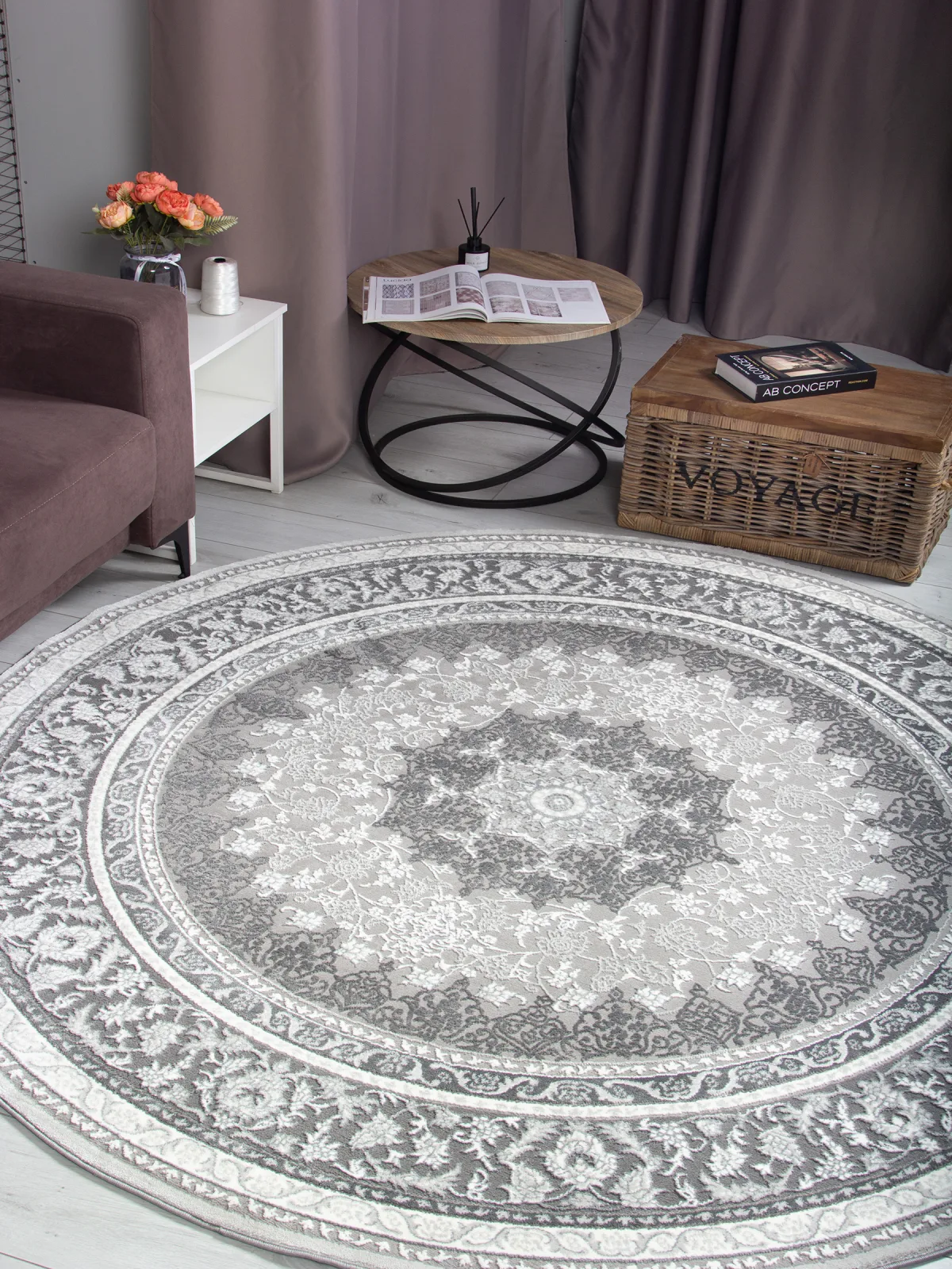 Ковер ARMINA GA007G - GREY / GREY