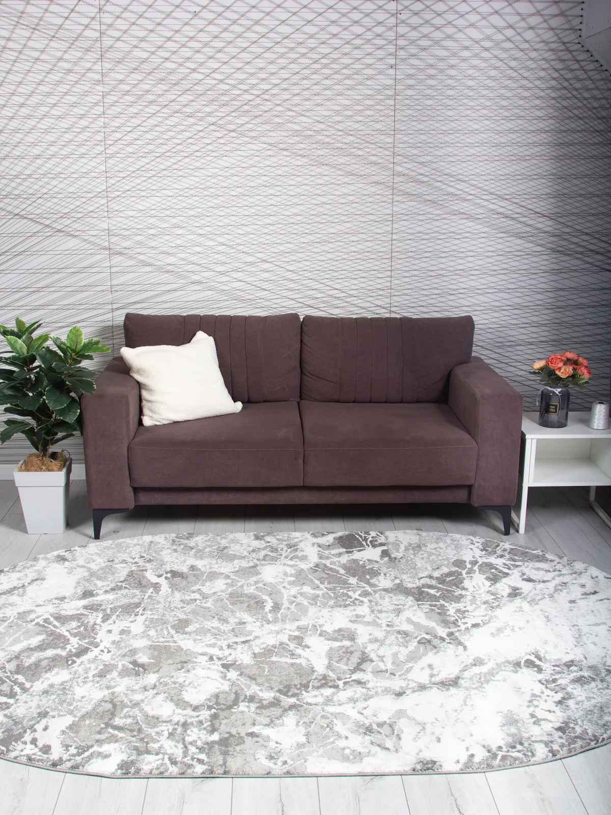 Ковер ARMINA GA025G - GREY / GREY