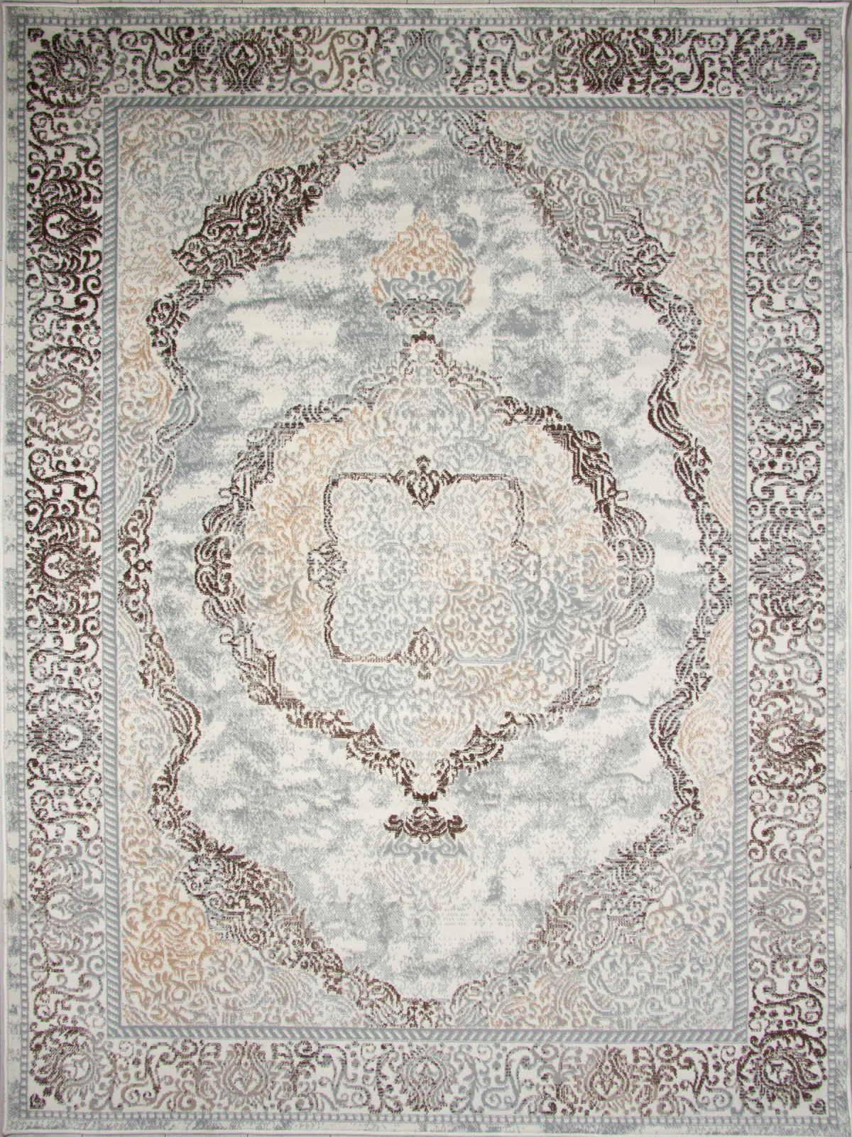 Классический ковер NESTA 26491A - BEJ / TOZ GRI BCF Грузия