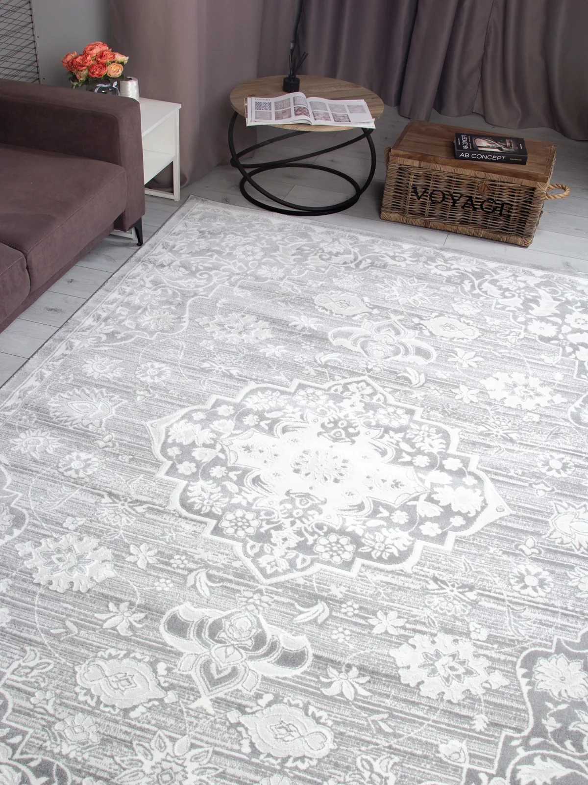 Ковер MONBLAN F702 - LIGHT GRAY