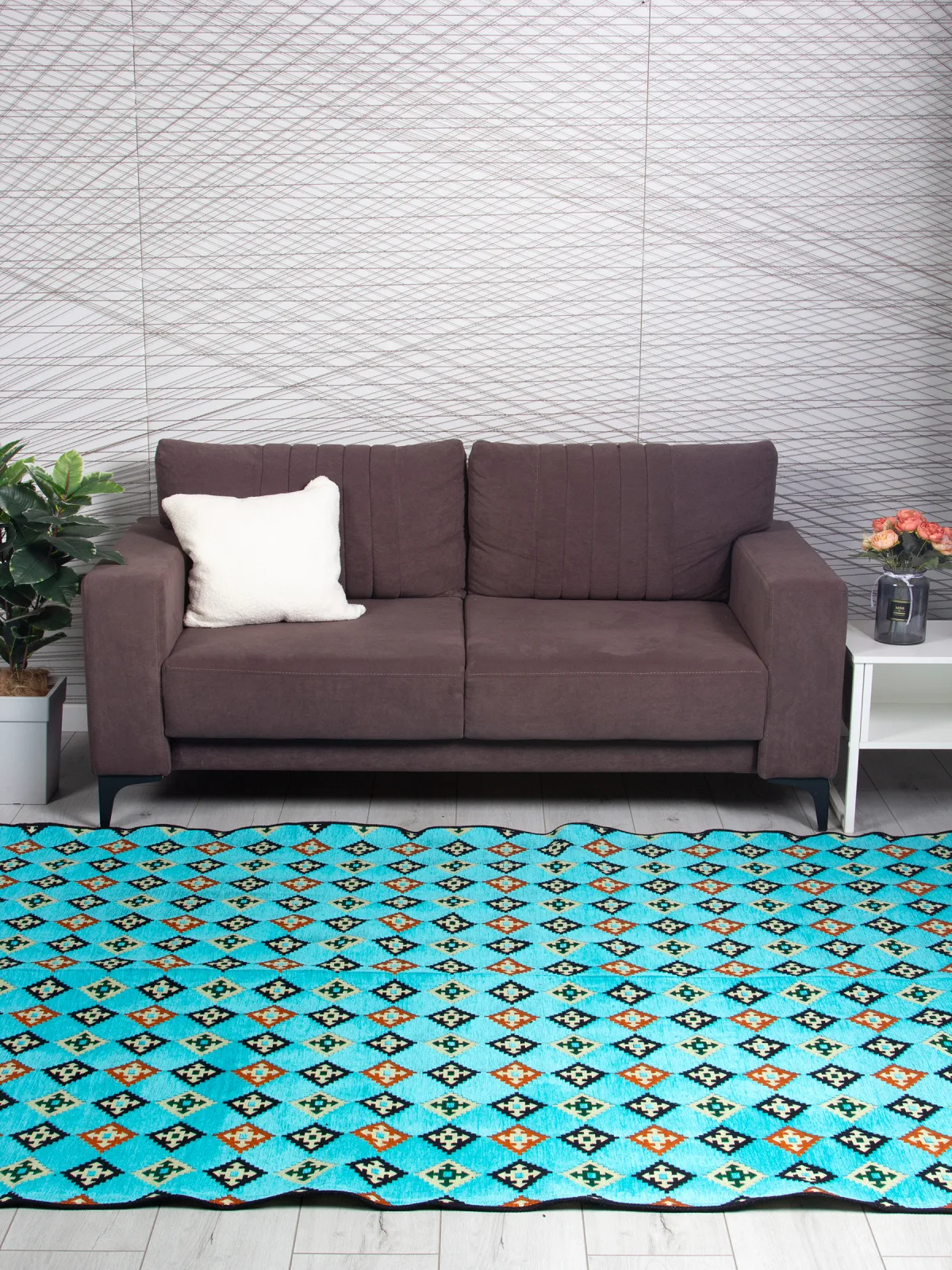 Этнический ковер ALASHA KILIM ALASHA6 - 000 хлопок Турция