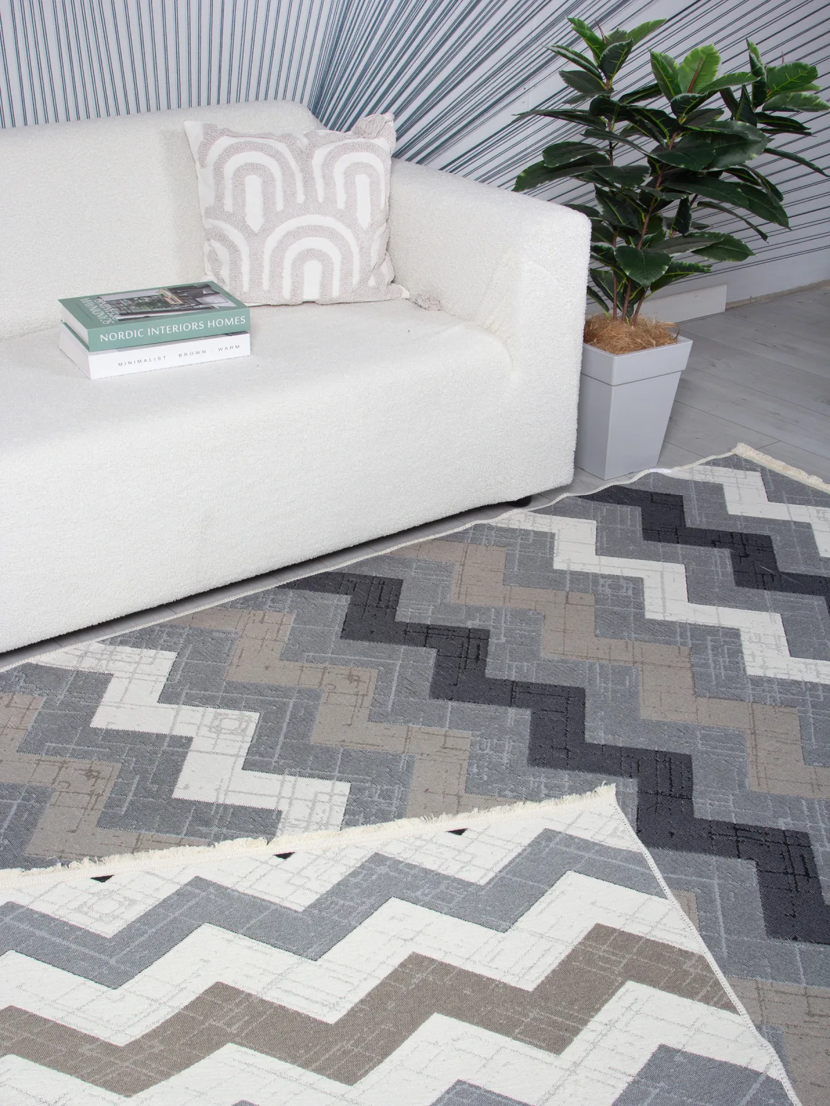 Скандинавский ковер HAN KILIM HAN1 - 000 хлопок Турция