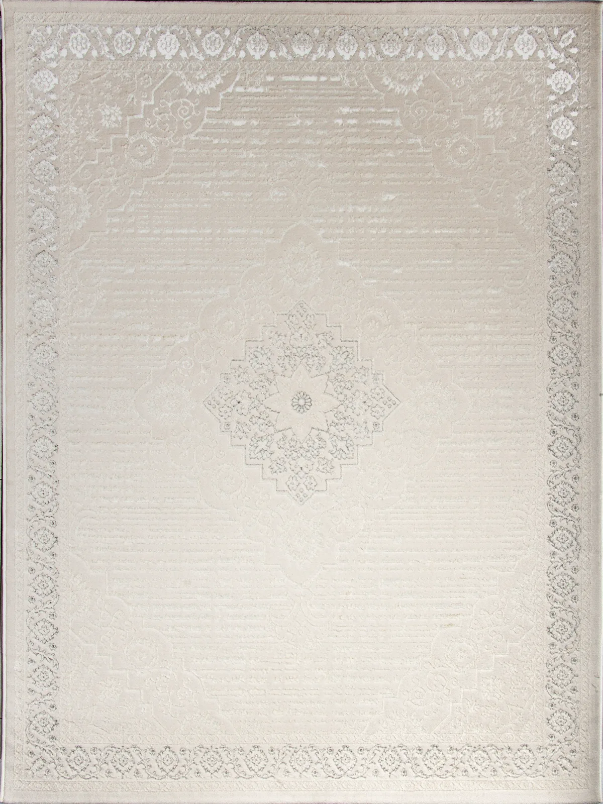 Классический ковер DALIDA 20811A - L.GREY / WHITE полиэстер Турция