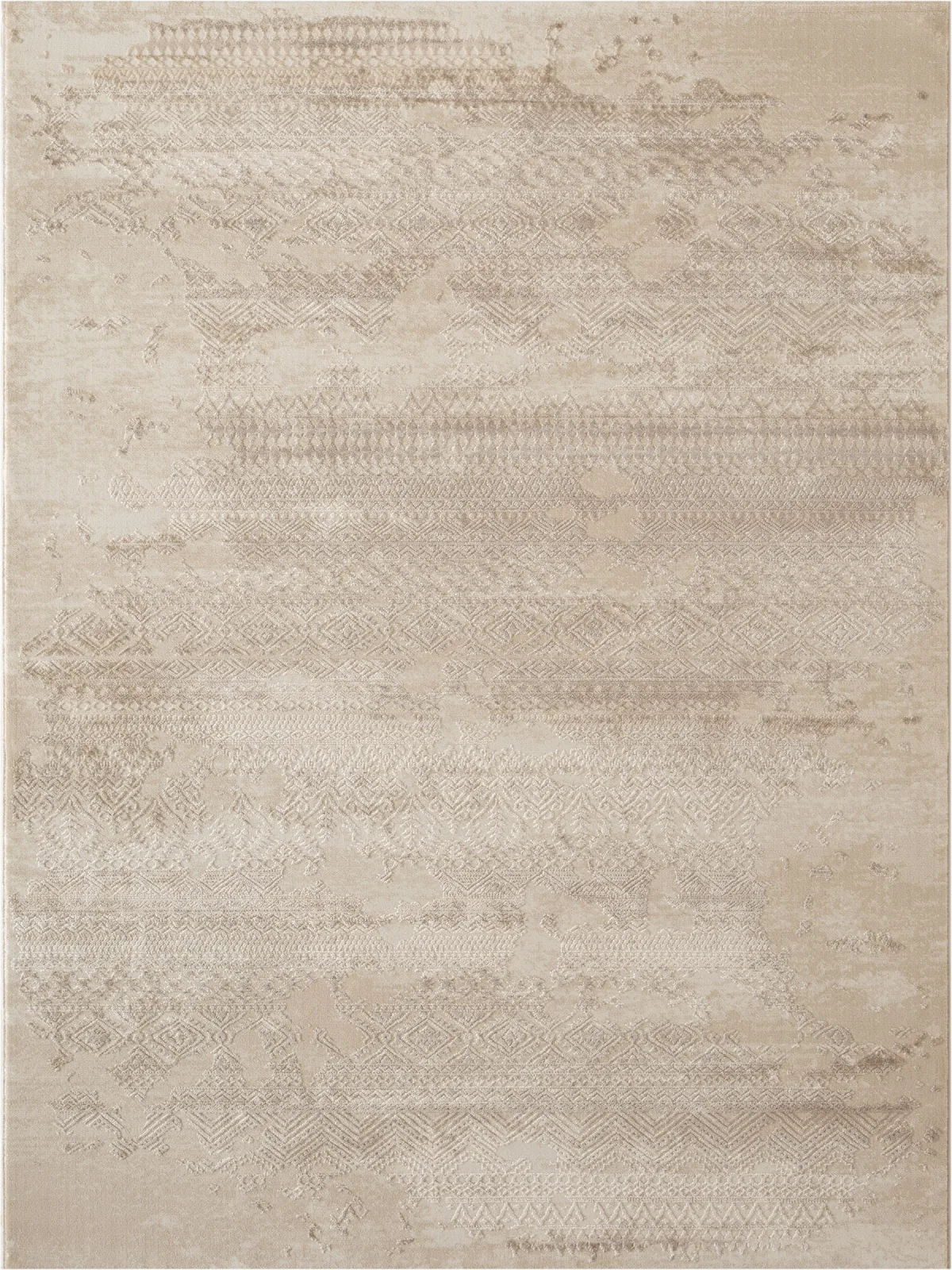 Ковер в этническом стиле ARMINA GA108A - BROWN / BROWN из Heat-set, Турция