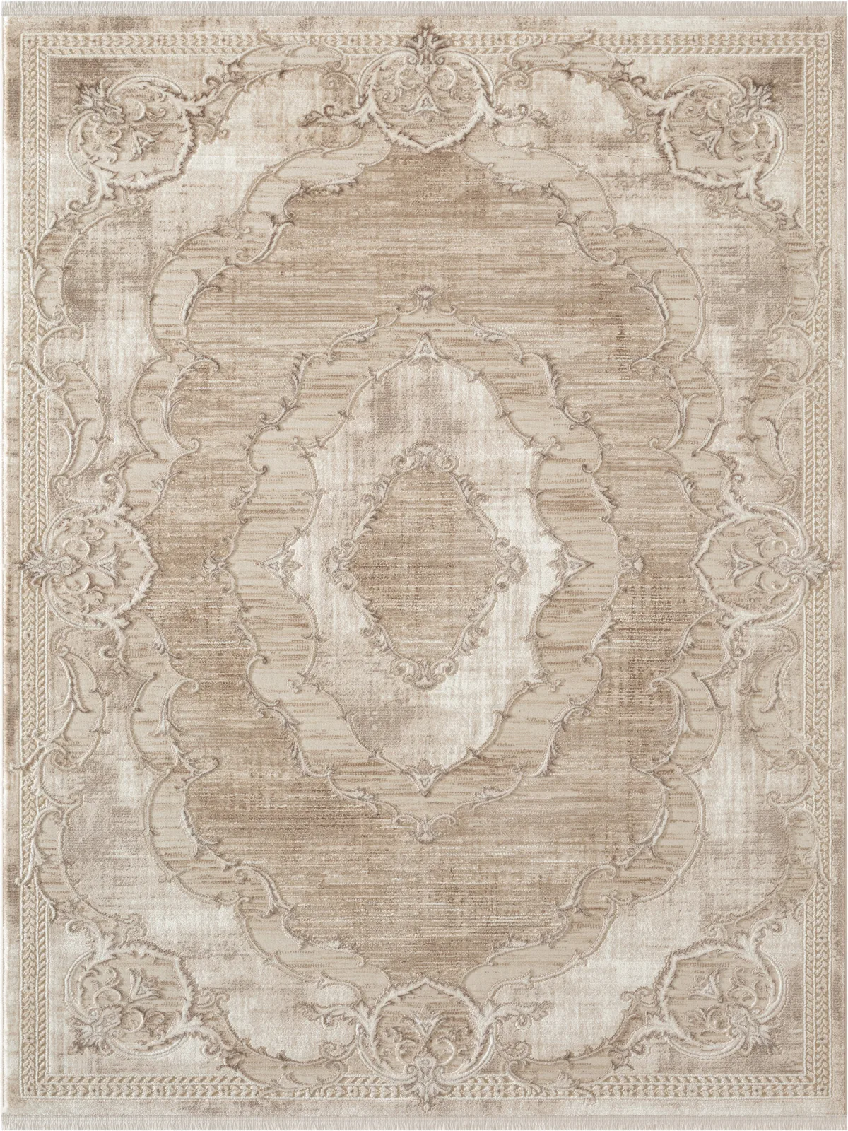 Классический ковер ARMINA GA076A - BROWN / BROWN из Heat-set, Турция