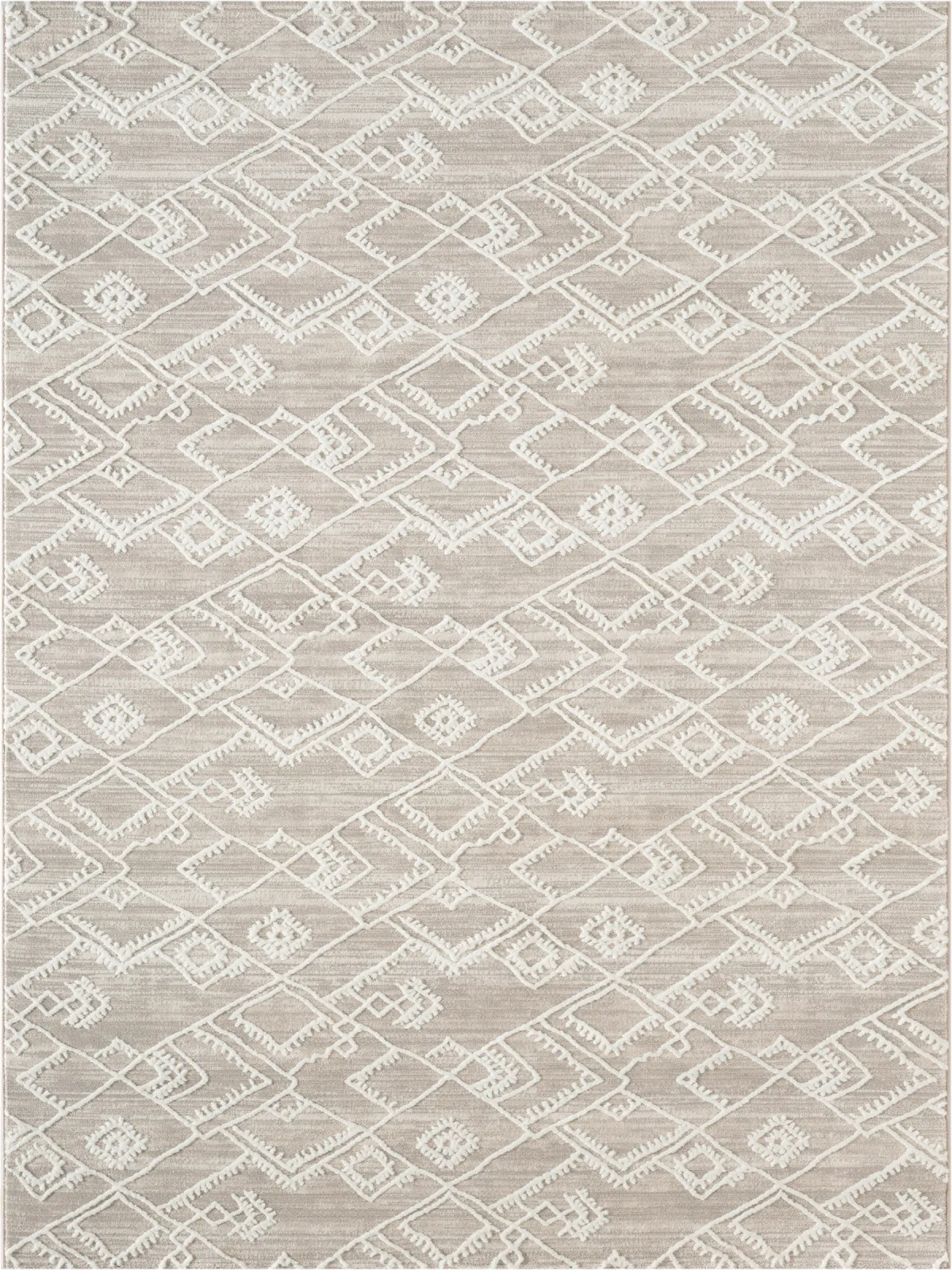 Современный ковер LUMA SN003A - GREY из полиэстера Турция