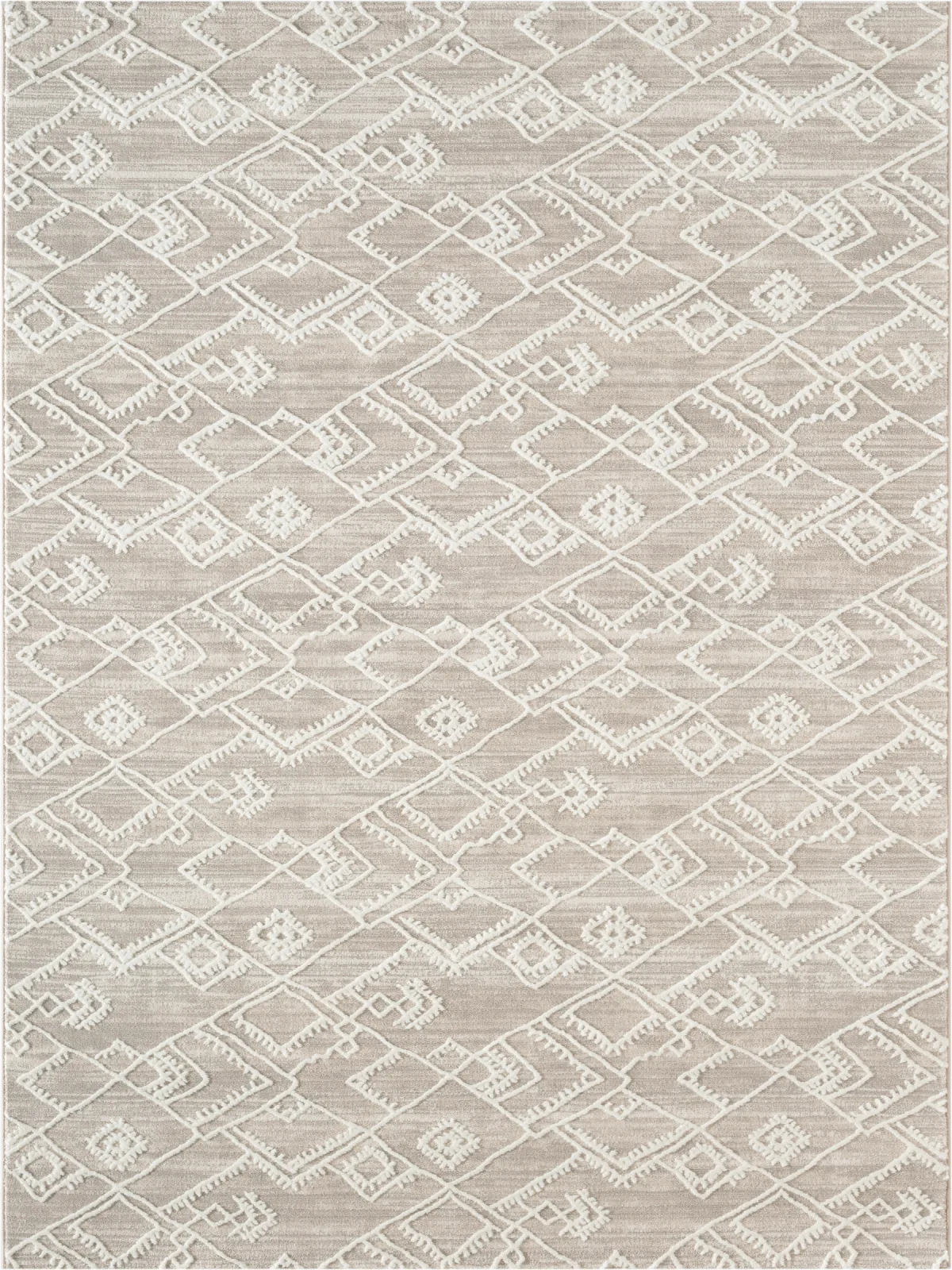 Современный ковер LUMA SN003A - GREY из полиэстера Турция