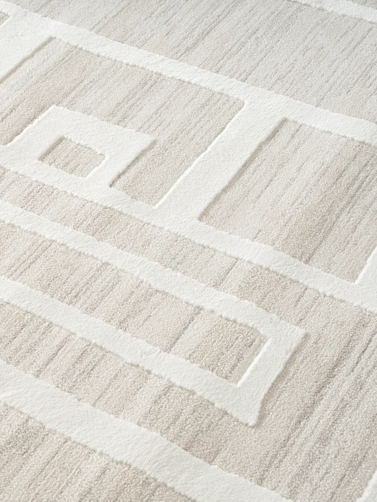 Современный ковер LUMA SN044A - CREAM / CREAM из полиэстера Турция