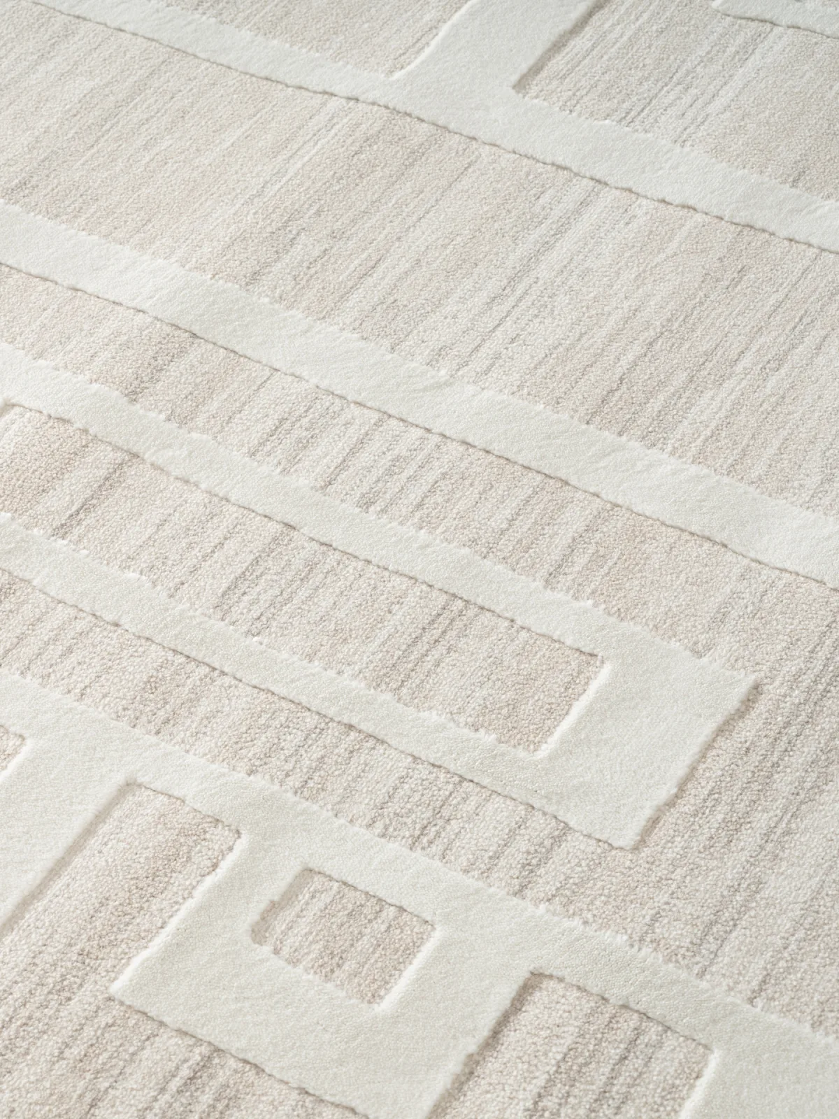 Современный ковер LUMA SN044A - CREAM / CREAM из полиэстера Турция