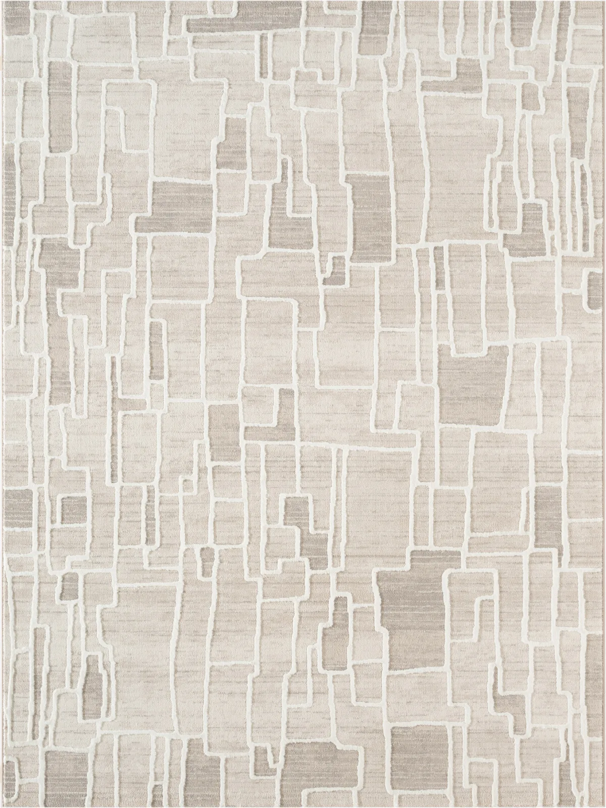 Современный ковер LUMA SN014A - CREAM / CREAM из полиэстера Турция